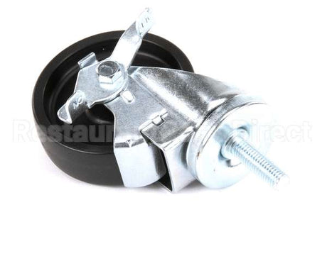 50205 Continental Refrigeration Caster, Stem (4 W/ Brake) (5Total Hgt)