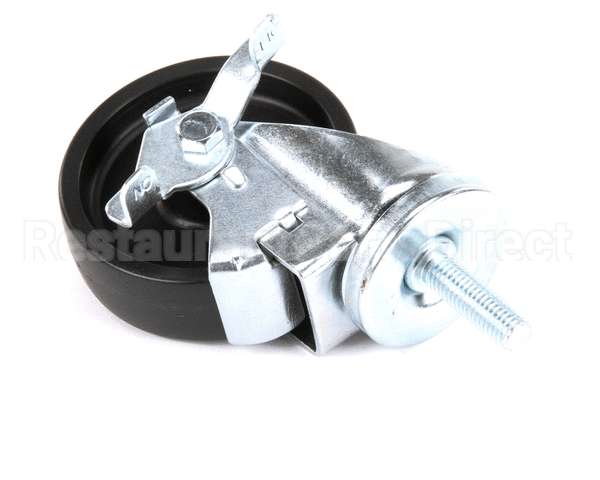 50205 Continental Refrigeration Caster, Stem (4 W/ Brake) (5Total Hgt)
