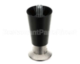 50206 Continental Refrigeration Legs, 4" Black (Adjustable Up To 5-1/4")