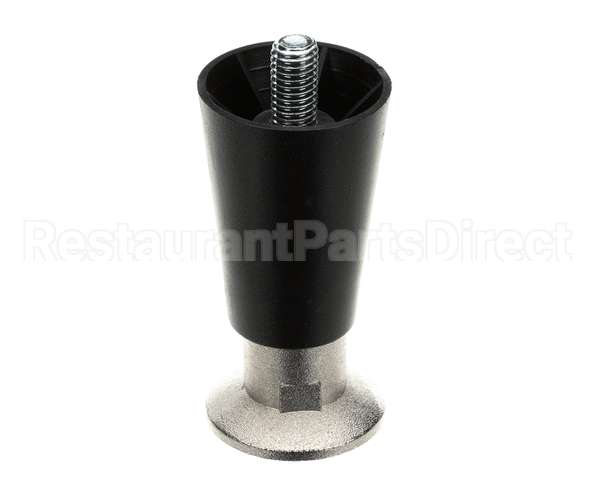 50206 Continental Refrigeration Legs, 4" Black (Adjustable Up To 5-1/4")