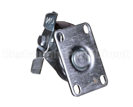 50232 Continental Refrigeration Caster, Flat Plate (2-1/2" W/Brake) (3-1