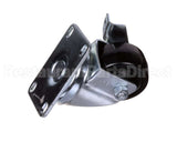 50232 Continental Refrigeration Caster, Flat Plate (2-1/2" W/Brake) (3-1