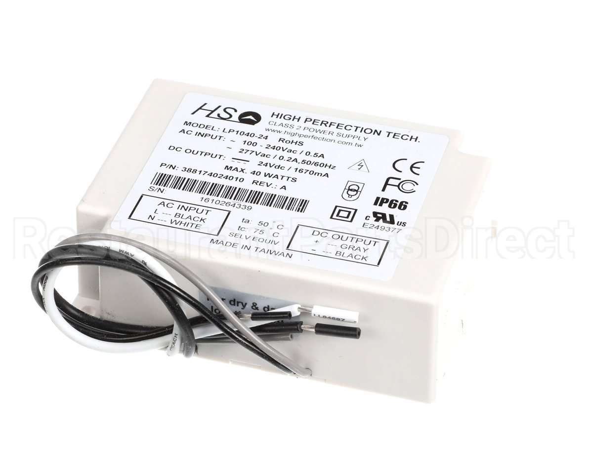 503-292D-01 Beverage Air Power Supply, 2 Strip Elio Led 40W