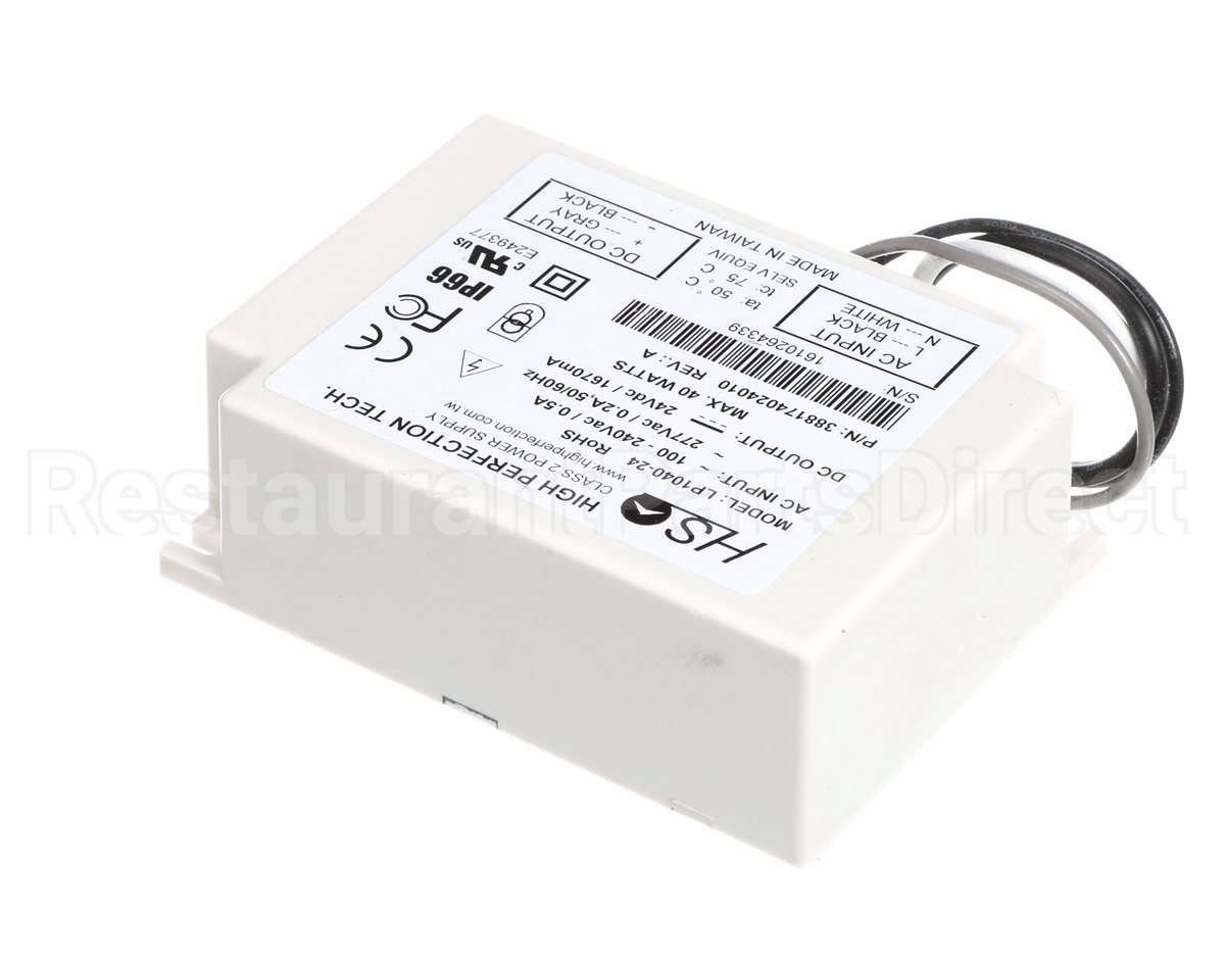 503-292D-01 Beverage Air Power Supply, 2 Strip Elio Led 40W