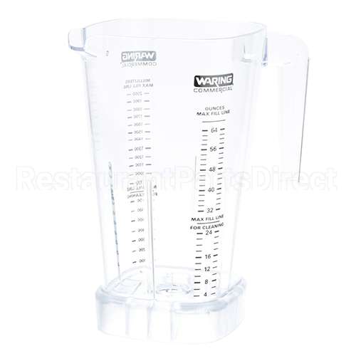503326 Compatible Waring - Qualheim Container, 64Oz, W/Out Blend Asy