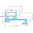 50384301 Compatible Victory Door Gasket