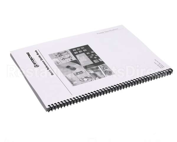 513512 Stoelting Manual Frzr Spec Quck Ref Book