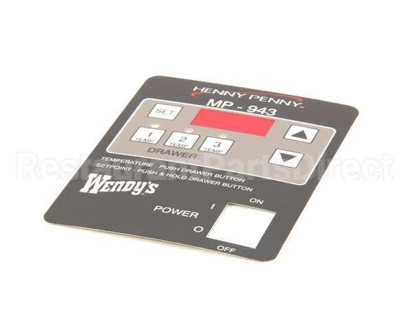 51561 Henny Penny Decal - Mp-943 Control Wendy
