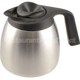 51746.0001 Compatible Bunn Carafe, Thermal W/ Black Lid Seamless