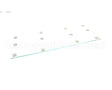 52-17991-3 Federal Industries Shelf Glass Top