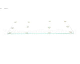 52-17991-3 Federal Industries Shelf Glass Top