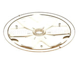 52112.0003 Bunn Sprayhead, Back Flat Plastic .438-20