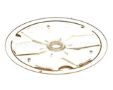 52112.0003 Bunn Sprayhead, Back Flat Plastic .438-20