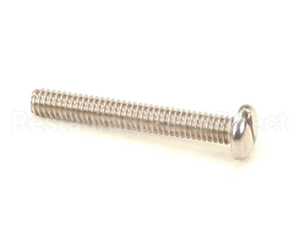 53-0206 Nu-Vu Screw,S/S,8-32 X 1-1/4,Sl Pnhd