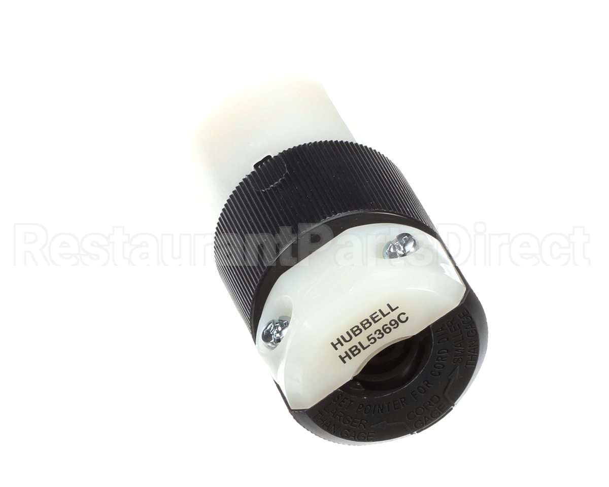 5369C Hubbell Lighting Plug,Hubbel,Female,20Amp,125V