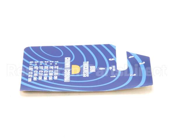 537-604S Prince Castle Overlay,Crown Thickness (Bk)