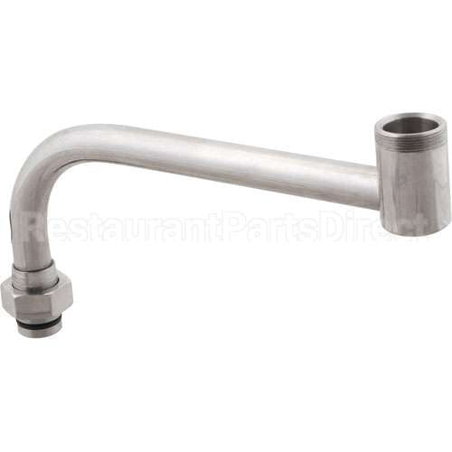 54461 Compatible Fisher Faucet Adaptor, Dbl Spout, Leadfree, Ss