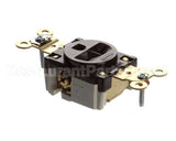 5461 Hubbell Lighting Sgl Wall Receptacle Wdyrc