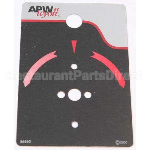 56562 Compatible Apw Increase Decrease R Labl New
