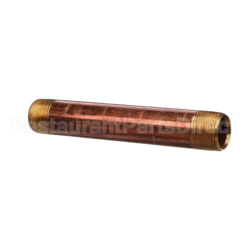5700-001-26-74 Jackson Nipple, 3/4 Brass X 6 Lg.