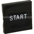 5708-6100 Compatible Oliver Products Button, Blk/Sq W/ Start Marking