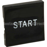 5708-6100 Compatible Oliver Products Button, Blk/Sq W/ Start Marking