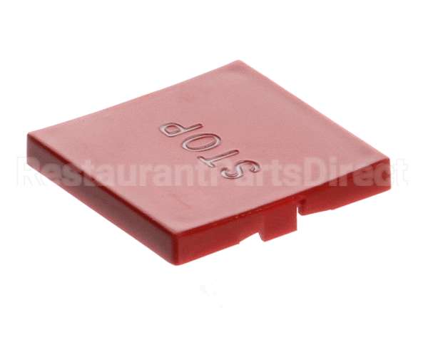 5708-6116 Oliver Button-Sq Red W/Stop Mrk,Short