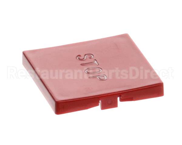 5708-6116 Oliver Button-Sq Red W/Stop Mrk,Short