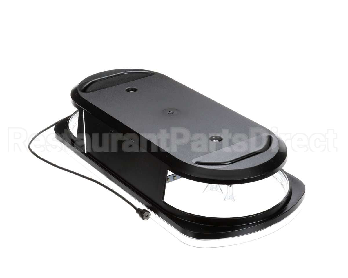 57678.1001 Bunn Lid Assy, Display Hopper Black