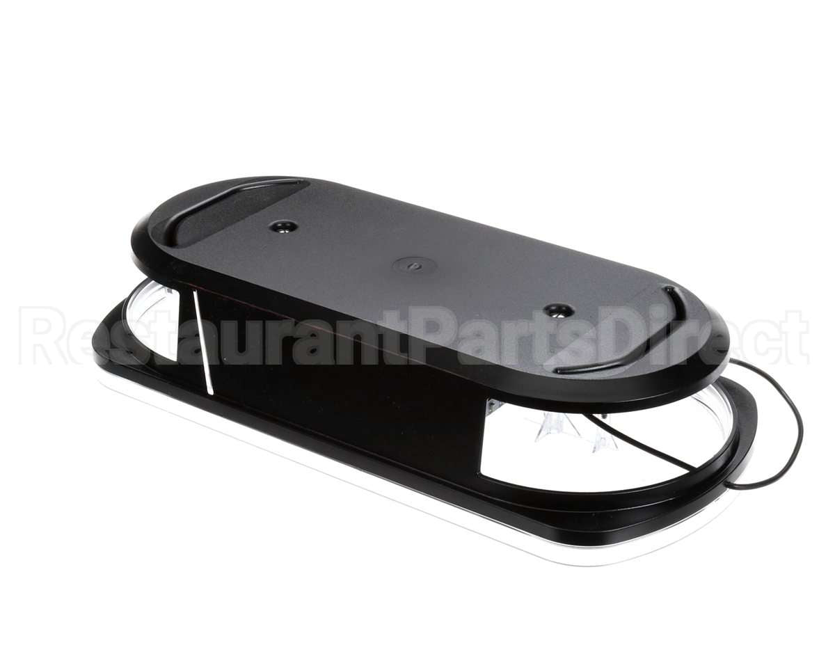 57678.1001 Bunn Lid Assy, Display Hopper Black
