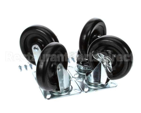 57784 Perlick Caster Kit, Set Of 4, 6 1/8