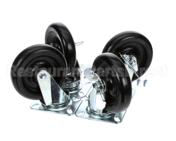 57784 Perlick Caster Kit, Set Of 4, 6 1/8