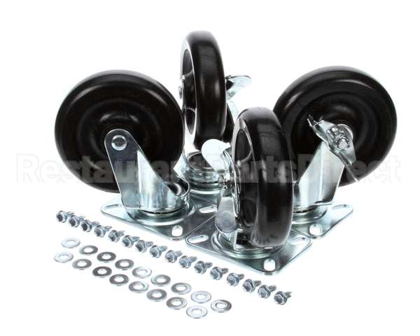 57784 Perlick Caster Kit, Set Of 4, 6 1/8