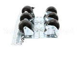 57787 Perlick Caster Kit, Set Of 6, 3.75