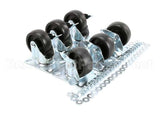 57787 Perlick Caster Kit, Set Of 6, 3.75