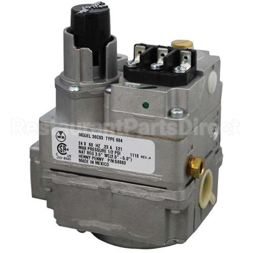 58863 Compatible Henny Penny Gas Valve - 24V, Nat