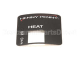 59306 Henny Penny Label - Heat Without Prb