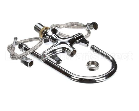 5F-2SLX05 T&S Brass Faucet Deck Mount Single Hole Base 18