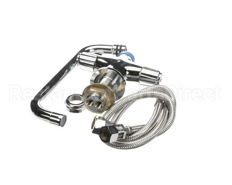 5F-2SLX08 T&S Brass Faucet Deck Mount Single Hole Base 18