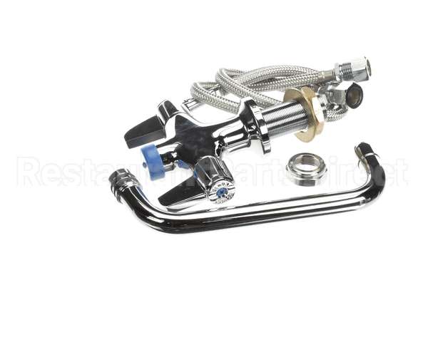 5F-2SLX08 T&S Brass Faucet Deck Mount Single Hole Base 18