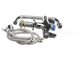 5F-2SLX08 T&S Brass Faucet Deck Mount Single Hole Base 18