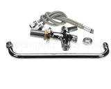 5F-2SLX12 T&S Brass Faucet Deck Mount Single Hole Base 18