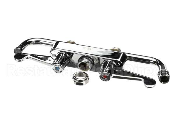 5F-4CWX12 T&S Brass Equip 4 Cc Deck Mount Workboard Fct W