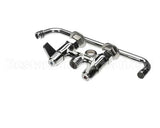 5F-4DLX12 T&S Brass Faucet Deck Mount 4 Centers 12 Swing