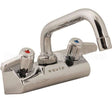 5F-4WLX06 Compatible TS Brass Faucet, 4"Wall, 6"Spt, Leadfree