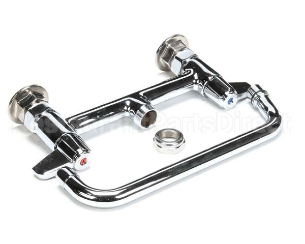 5F-8DLX10 T&S Brass Faucet8 Centersdeck Mount10 Spout