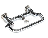 5F-8DLX10 T&S Brass Faucet8 Centersdeck Mount10 Spout