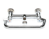 5F-8DLX10 T&S Brass Faucet8 Centersdeck Mount10 Spout