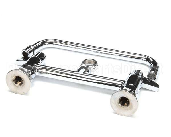 5F-8DLX10 T&S Brass Faucet8 Centersdeck Mount10 Spout