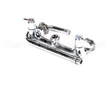 5F-8WLX05 T&S Brass Faucet Wall Mount 8 Centers 512 Swi